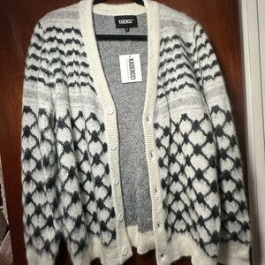 Kadencci MOHAIR KEFFIYEH CARDIGAN